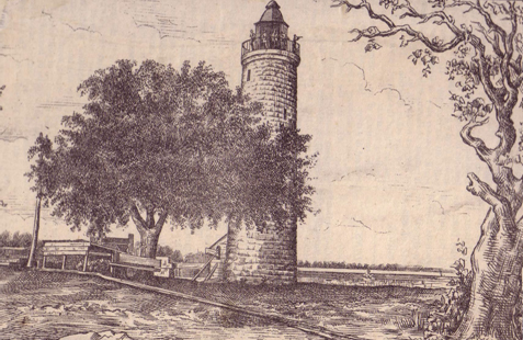 1876 Sketch of the Lighthouse