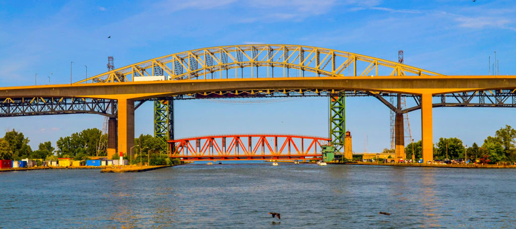 Skyway and Lift Bridge